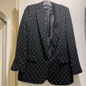 Zara Polka Dot Blazer